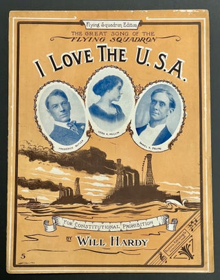 Item #40463 COLLECTION Of TEMPERANCE SHEET MUSIC. 4 Articles of Sheet Music Praising the...