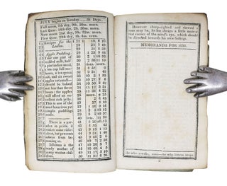 MINIATURE ALMANACK And POCKET MEMORANDA For the Year of Our Lord 1838.; Being the 2d after Bissextile or Leap Year Calculated for New England.