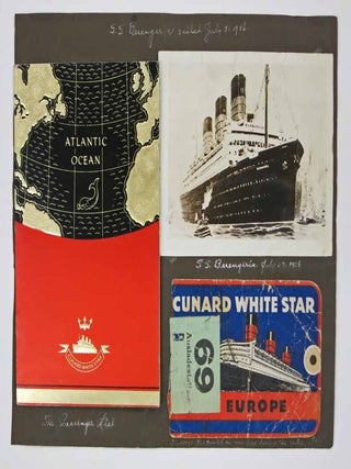 Item #41883 CUNARD WHITE STAR R.M.S. BERENGERIA. New York - Cherbourg - Southampton. 1936....