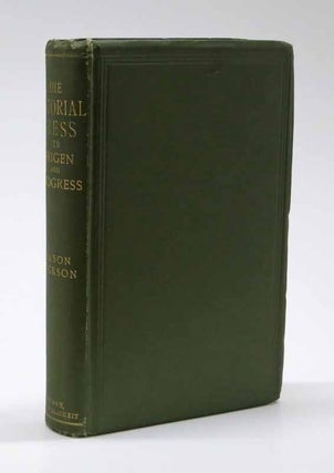 Item #41940 The PICTORIAL PRESS. Its Origin and Progress. Mason Jackson