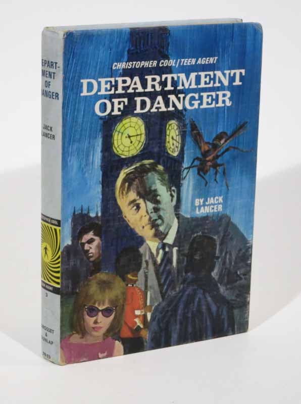 Item #42183 DEPARTMENT Of DANGER. Christopher Cool / Teen Agent. Christopher Cool Series #3. Jack Lancer.