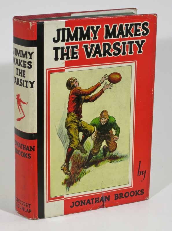 Item #42291 JIMMY MAKES The VARSITY. Jonathan Brooks.