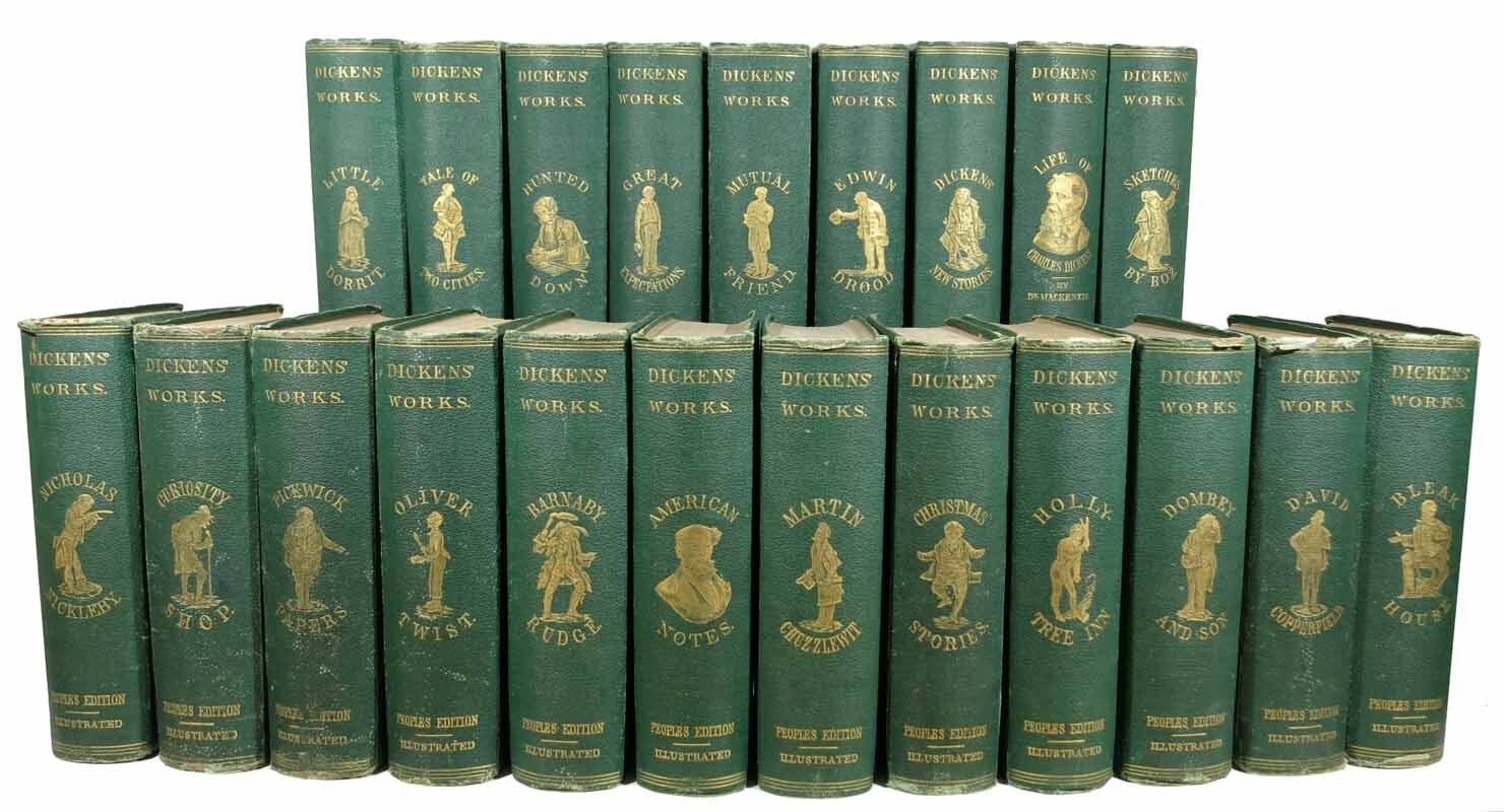 DICKENS' WORKS. People's Duodecimo Edition. 21 Volumes, Complete