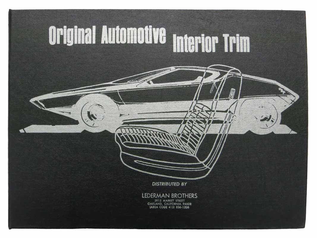 [Fabric Sample Book] - ORIGINAL AUTOMOTIVE INTERIOR TRIM. 1979