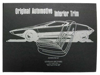 Item #42953 ORIGINAL AUTOMOTIVE INTERIOR TRIM. 1979. Fabric Sample Book