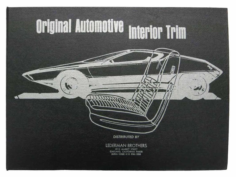 Item #42953 ORIGINAL AUTOMOTIVE INTERIOR TRIM. 1979. Fabric Sample Book.