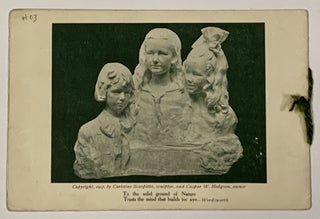 The HODGSON FAMILY WISH YOU HAPPINESS In 1914 And EVER AFTER. From Kanyonkrag at the sign of the stone lanterns on Park Hill in Yonkers-on-Hudson, New York. [cover title]