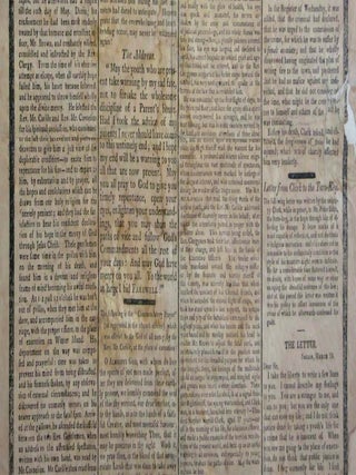 EXECUTION Of STEPHEN MERRILL CLARK, Which Took Place on Winter Island, Salem, on Thursday, May 10, 1821. For the Crime of Arson.