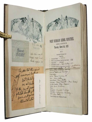WEST DURHAM HIGH SCHOOL STUDENT'S GRADUATION BOOK, 1923 - 1924.