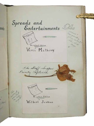 WEST DURHAM HIGH SCHOOL STUDENT'S GRADUATION BOOK, 1923 - 1924.