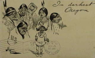 COLLECTION Of 245 LEWIS & CLARK EXHIBITION - THEMED POSTCARDS.
