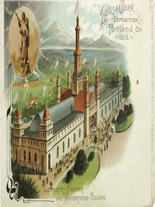 COLLECTION Of 245 LEWIS & CLARK EXHIBITION - THEMED POSTCARDS.