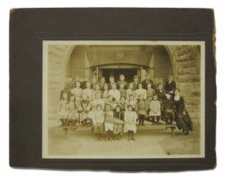 Item #43865 PHOTOGRAPH Of SCHOOLCHILDREN. Circa 1900. Education