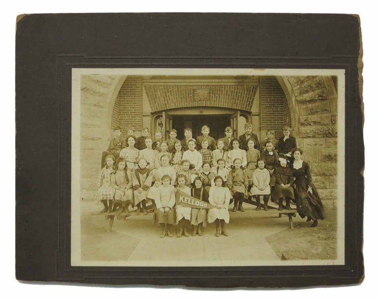 Item #43865 PHOTOGRAPH Of SCHOOLCHILDREN. Circa 1900. Education.