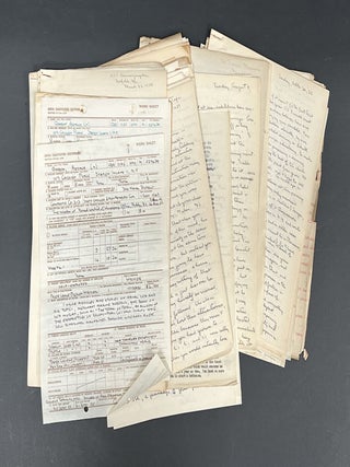 SAILOR - AUTHOR'S COLLECTION Of MANUSCRIPT And ARCHIVAL MATERIAL Documenting Life in the Merchant Marine during the Depression. Including an Unpublished Autobiographical Story, MS Correspondence, a Yearbook, and 250+ Photographs.