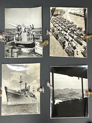 SAILOR - AUTHOR'S COLLECTION Of MANUSCRIPT And ARCHIVAL MATERIAL Documenting Life in the Merchant Marine during the Depression. Including an Unpublished Autobiographical Story, MS Correspondence, a Yearbook, and 250+ Photographs.