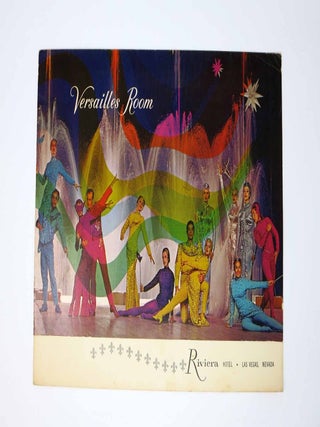 Item #44610 VERSAILLES ROOM. Menu / Las Vegas