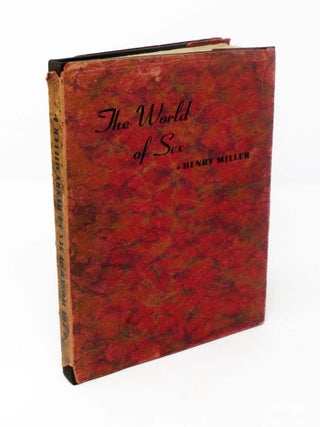 Item #44703 The WORLD Of SEX. Henry Miller