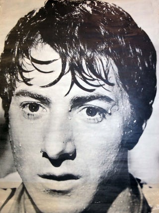 Item #44753 DUSTIN HOFFMAN in a SCENE from THE GRADUATE. Movie Poster, Dustin Hoffman, b. 1937