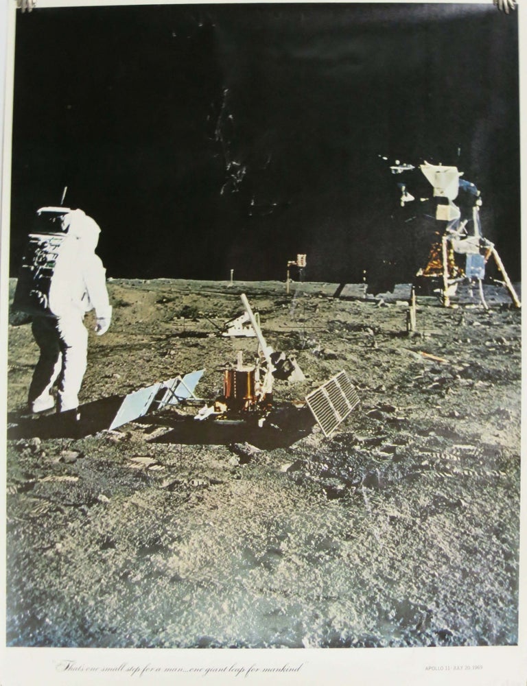 Item #44758 APOLLO 11-JULY 20, 1969. Poster.