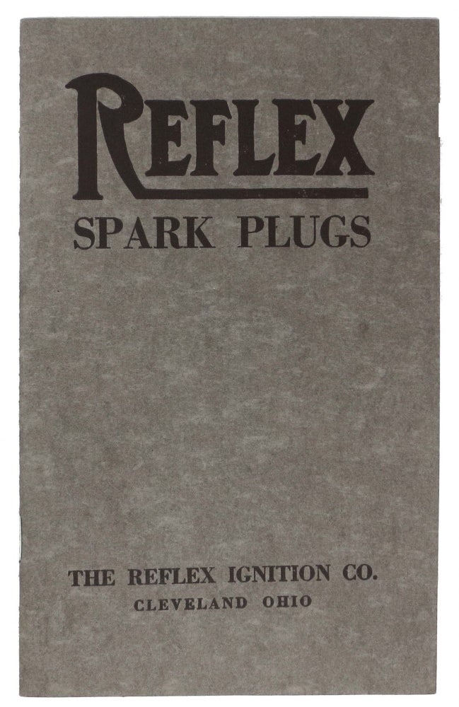 Item #44837 REFLEX SPARK PLUGS. Automotive Trade Catalogue.
