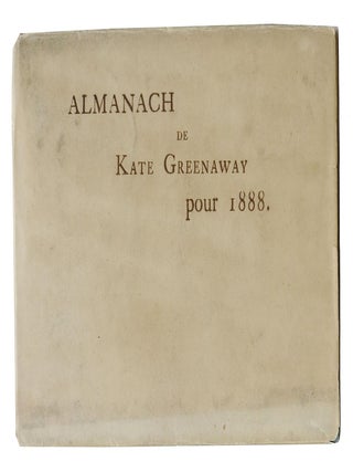 Item #44920 ALMANACH De KATE GREENAWAY Pour 1888. Kate Greenaway