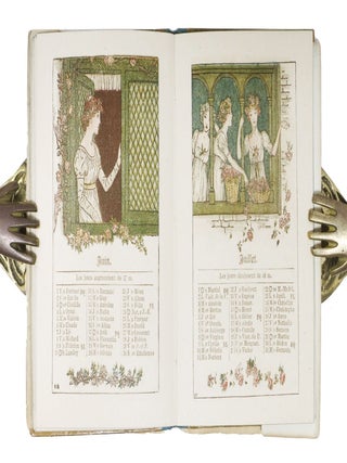 ALMANACH De KATE GREENAWAY Pour 1888.