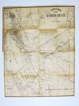 THOMAS BROS. MAP Of ALAMEDA COUNTY.