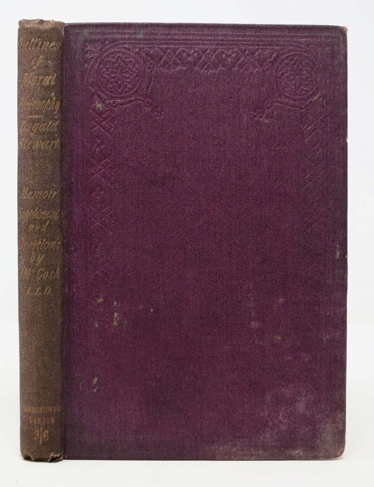 Item #44994 OUTLINES OF MORAL PHILOSOPHY. Dugald Stewart, James M'Cosh.