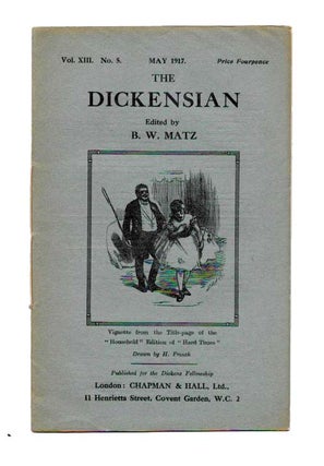 Item #45093.3 The DICKENSIAN. Vol. XIII. No. 5.; May 1917. B. W. - Matz