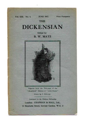 Item #45093.4 The DICKENSIAN. Vol. XIII. No. 6.; June 1917. B. W. - Matz