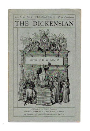 Item #45094 The DICKENSIAN. Vol. XIV. No. 2.; February 1918. B. W. - Matz