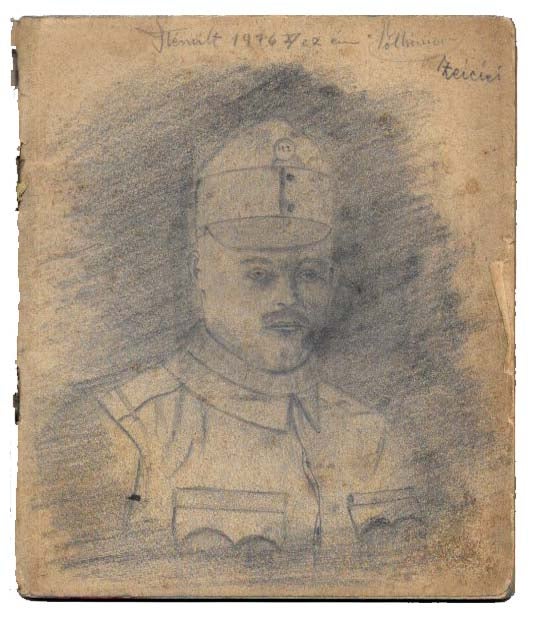 Item #45160 WWI HUNGARIAN SKETCHBOOK. Sketchbook.