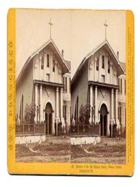 Item #45217 EXTERIOR Of The OLD MISSION CHURCH, MISSION DOLORES.; 461. San Francisco California...