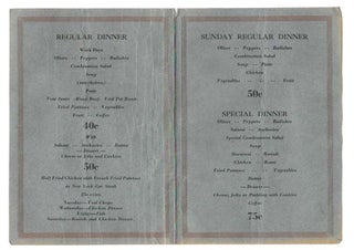NEW TIVOLI RESTAURANT.; 1434 Grant Avenue