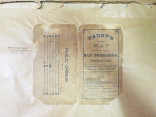 FAUST'S MAP Of CITY And COUNTY Of SAN FRANCISCO CALIFORNIA.