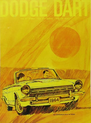 Item #46196 DODGE DART CATALOG. Including one slip.; The GT Series. The 270 Series. The 170...