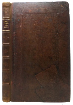Item #46287 FIRMA BURGI, or An Historical Essay Concerning the Cities, Towns and Buroughs of...