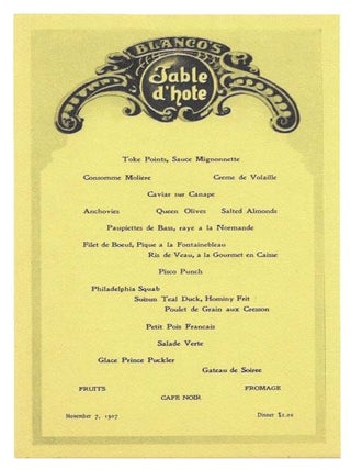 12. BONANZA BANQUETS.