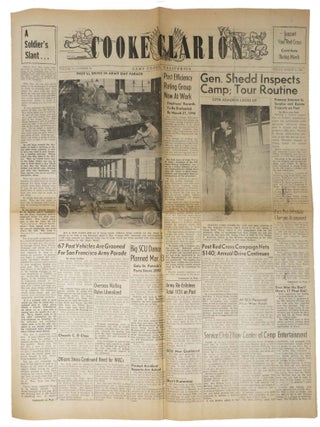 Item #46302 COOKE CLARION. 30 Issues, Sept. 26, 1945 - April 5th, 1946. World War II Era...