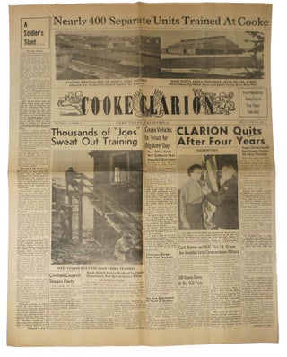 COOKE CLARION. 30 Issues, Sept. 26, 1945 - April 5th, 1946.