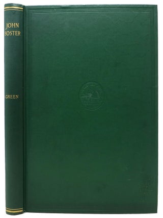 Item #46317 JOHN FOSTER. The Earliest American Engraver and the First Boston Printer.; Published...