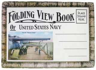 Item #46445 FOLDING VIEW BOOK Of UNITED STATES NAVY. World War I., E. - Image Copyright Holder...