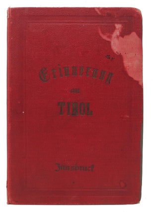 Item #46482 ERINNERUNG an TIROL Innsbruck. [Cover title]. Souvenir View Book