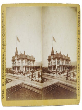 Item #46681 VIEWS Of OAKLAND And VICINITY. 153; Per ink mss annotation to verso, "Tubbs Hotel /...