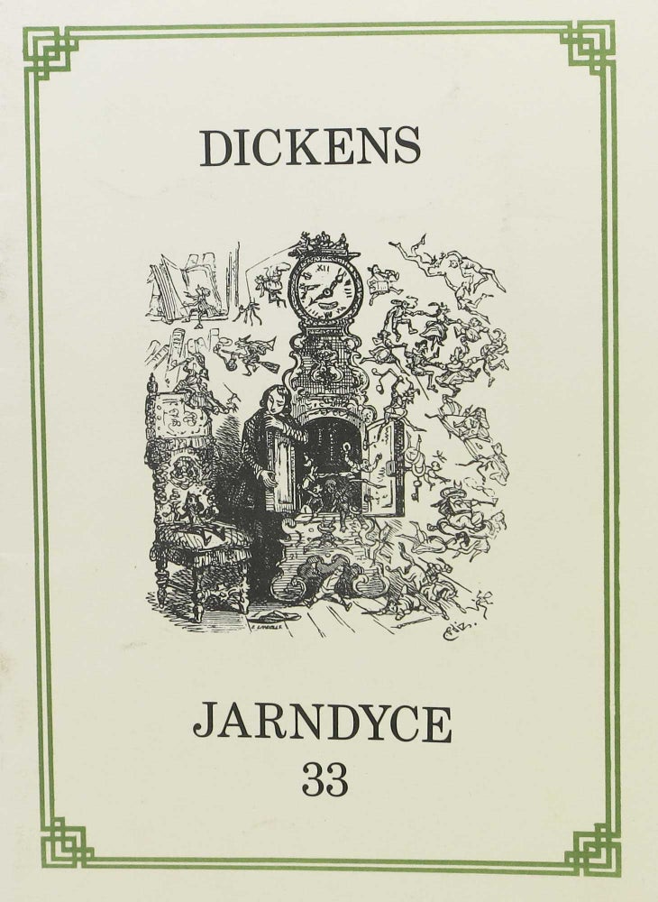 Item #46889 DICKENS JARNDYCE 33.; Catalogue XXXIII - Spring-Summer 1984. Trade Catalog, Brian Lake, Janet Nassau, Charles. 1812 - 1870 Dickens.