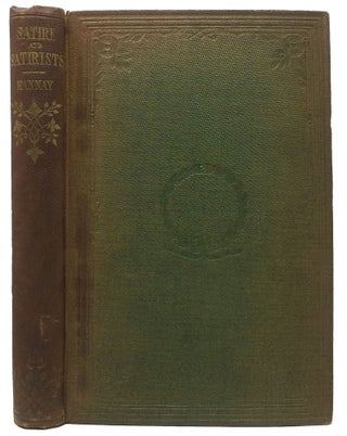 Item #46977 SATIRE And SATIRISTS. Six Lectures. James Hannay