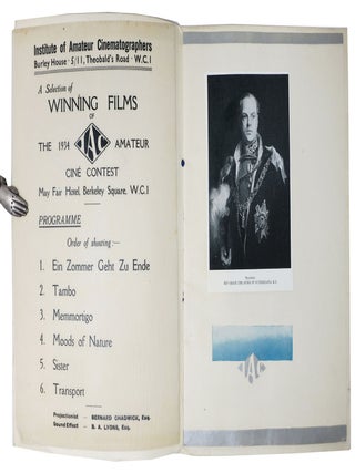 INSTITUTE Of AMATEUR CINEMATOGRAPHERS.
