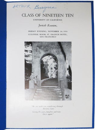 BLUE And GOLD - CLASS Of 1910.; Fortieth Reunion - 1950.
