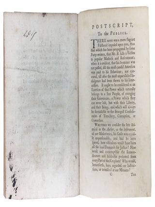 A LETTER To LORD ROBERT BERTIE, Relating to his Conduct in the Mediterranean, and His Defence of Admiral BYNG.